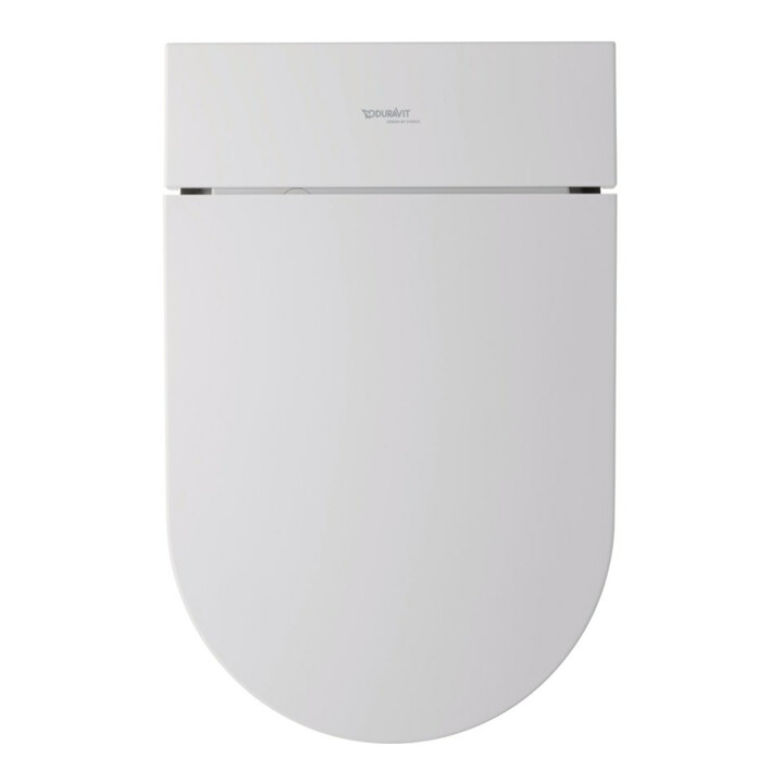 Duravit Starck Lite WC suspendu, cuvette à chasse profonde 37,8x57,5 cm, avec SensoWash, sans bride, blanc, sans bride