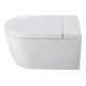 Duravit Starck Pro WC suspendu compact pour douche, 220-240 V, 50 Hz, sans rebord, HG, HygieneUV