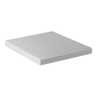 Duravit Stark X Abattant WC avec frein de chute, plastique, blanc