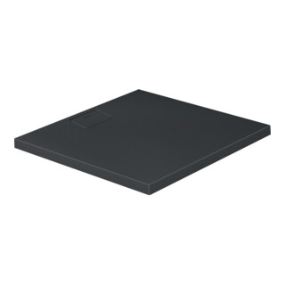 Duravit Stonetto Bac à douche Quadrat 90x90x5 cm, anthracite