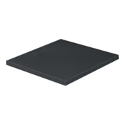 Duravit Stonetto Bac à douche Quadrat 90x90x5 cm, anthracite