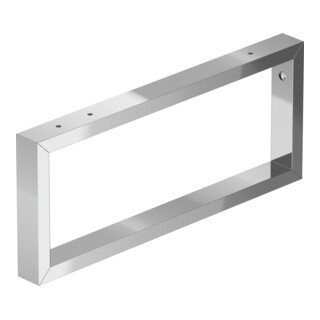 Duravit Support console 4x48 cm, porte-serviettes, chrome