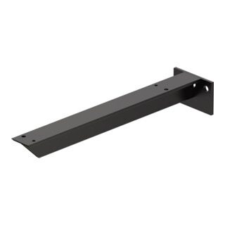 Duravit Support console 9x42 cm, en T, poudré, noir