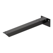Duravit Support console 9x42 cm, en T, poudré, noir