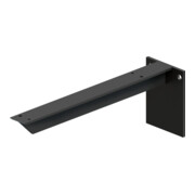Duravit Support console Qatego 10x40x13,8 cm, noir diamant