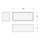 Duravit Support de baignoire D-Code 157x67 cm-3