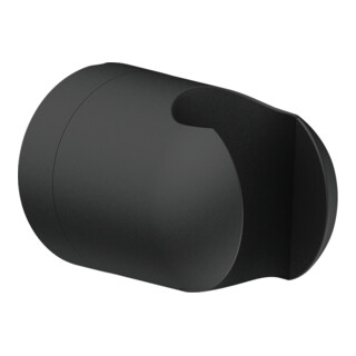 Duravit Support de douche fixe, plastique, noir mat