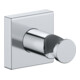Duravit Support de douche fixe, rosace carrée, à MS, chrome-1