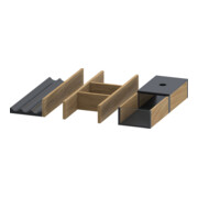 Duravit Système d'aménagement Universal Set 325x271x55mm, naturel Oa solid, pour WTU-1