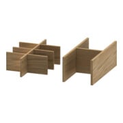 Duravit Système d'aménagement Universal Set 347x371x120mm, naturel Oa solid, pour WTU