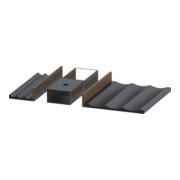 Duravit Système d’aménagement Universal Set 462x271x55mm, US Nussb mass., pour WTU-1