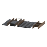 Duravit Système d'aménagement Universal Set 579x321x55mm, US Nussb mass., pour WTU-1