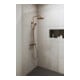 Duravit Système de douche 1000 MinusFlow Sortie 354 mm, avec thermostat, bronze brossé