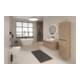Duravit Système de douche 1000 MinusFlow Sortie 354mm, avec thermostat, noir mat-2