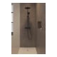 Duravit Système de douche 1000 MinusFlow Sortie 354mm, avec thermostat, noir mat