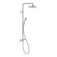 Duravit Système de douche 1000 Sortie 354mm, avec thermostat de douche, chrome-1