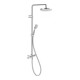 Duravit Système de douche 1000 Sortie 354mm, avec thermostat de douche, chrome-2