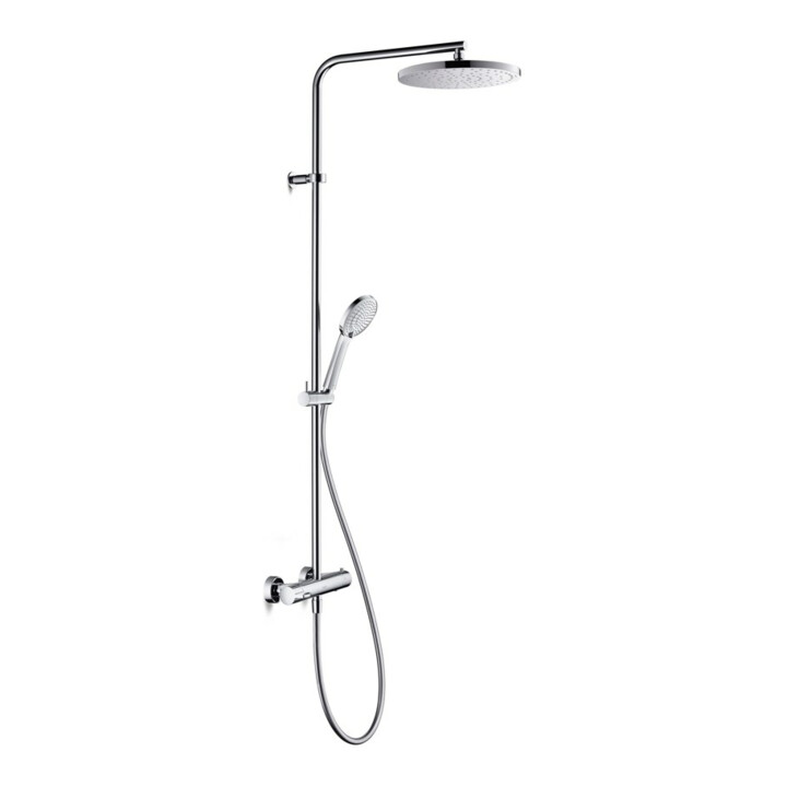 Duravit Système de douche B.1 avec thermostat de douche, chrome