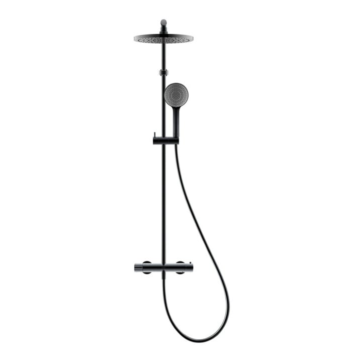 Duravit Système de douche B.1 avec thermostat de douche, chrome