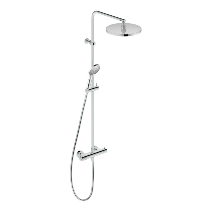 Duravit Système de douche B.1 avec thermostat de douche, chrome