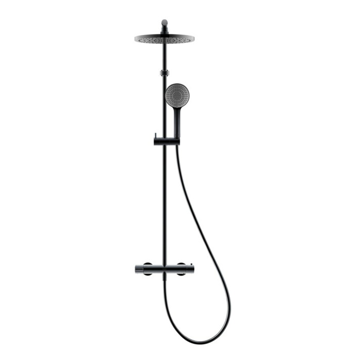 Duravit Système de douche B.1 avec thermostat de douche, chrome