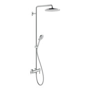 Duravit Système de douche C.1 Sortie 350 mm, mitigeur monocommande, chrome-2