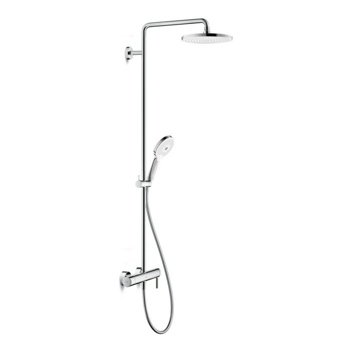 Duravit Système de douche C.1 Sortie 350 mm, mitigeur monocommande, chrome