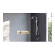 Duravit Système de douche Sortie 480 mm, avec mitigeur thermostatique, chrome-4