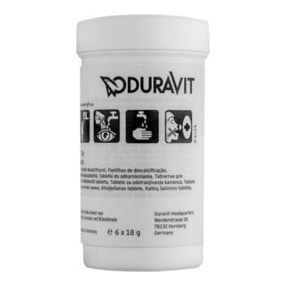 Duravit Tablettes de détartrage, lot de 6
