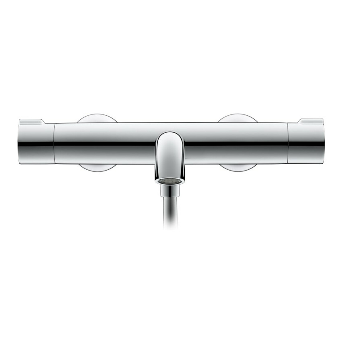 Duravit Thermostat de baignoire C.1 AP, avec vanne de dérivation et de commutation, montage mural, chrome