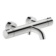 Duravit Thermostat de baignoire C.1 AP, avec vanne de dérivation et de commutation, montage mural, chrome-5