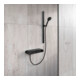 Duravit Thermostat de douche AP, 1 sortie, noir mat-2
