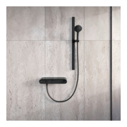Duravit Thermostat de douche AP, 1 sortie, noir mat-2
