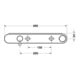 Duravit Thermostat de douche AP, 1 sortie, noir mat