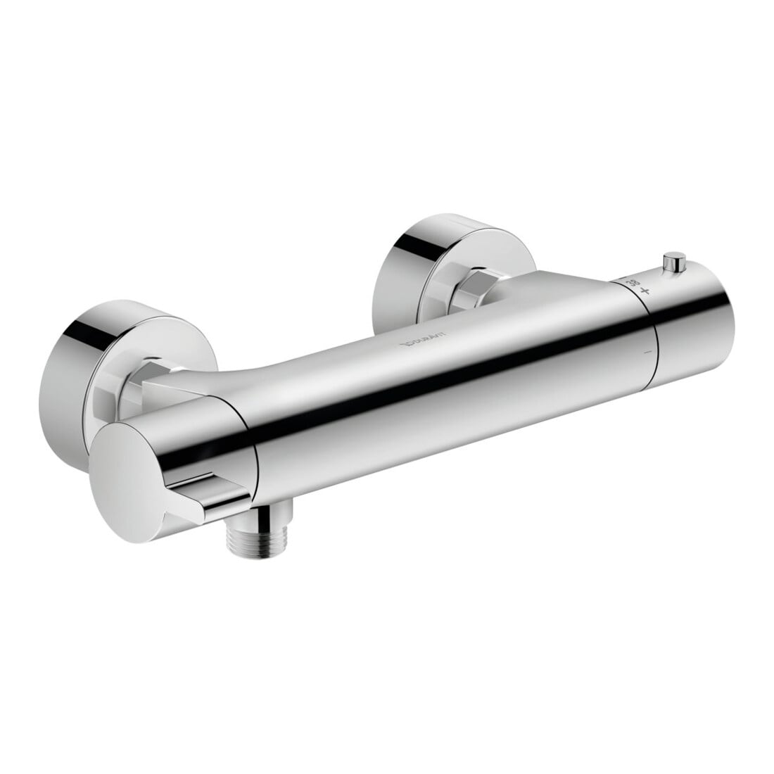 Duravit Thermostat de douche B.2 AP, montage mural, chrome