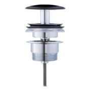 Duravit Tige de vidange Ø 65 mm, pour lavabo sans trop-plein, anthracite mat