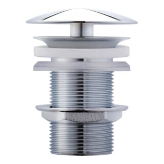 Duravit Tige de vidange Ø 72 mm, pour lavabo sans trop-plein, chrome