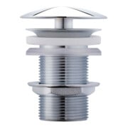 Duravit Tige de vidange Ø 72 mm, pour lavabo sans trop-plein, chrome-1