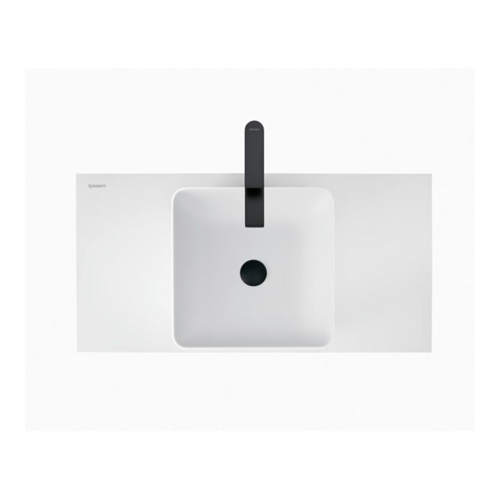 Duravit Tige de vidange d 72 mm, pour lavabo sans trop-plein, noir mat