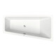 Duravit Trapez-Badewanne No. 1 160x85x46cm, EB-Version, 1 RS re, weiß-1