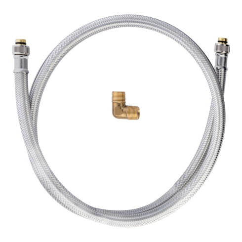 Duravit Tuyau de raccordement 150 cm, pour trop-plein de baignoire