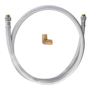 Duravit Tuyau de raccordement 150 cm, pour trop-plein de baignoire