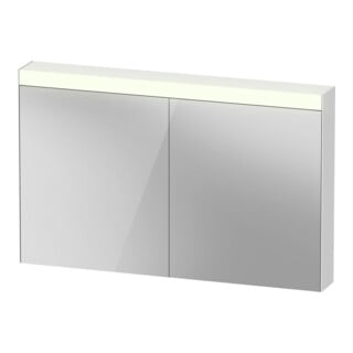 Duravit Uni Armoire miroir Best Version 121x76x14,8cm, 21 Watt, 2 portes, LED