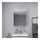 Duravit Uni Armoire miroir Best Version, 61x14,8x76 cm, 1 porte, 12 W, LED