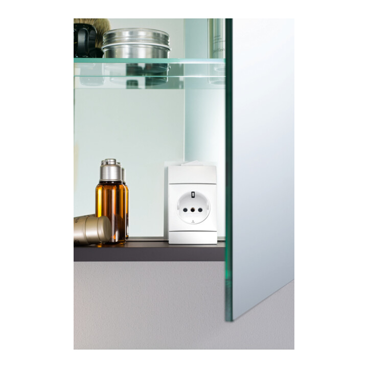 Duravit Uni Armoire miroir Best Version, 61x14,8x76 cm, 1 porte, 12 W, LED