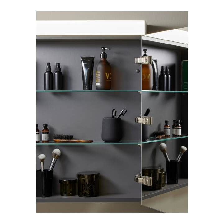 Duravit Uni Armoire miroir Good Version 121x76x14,8 cm, 2 portes, LED