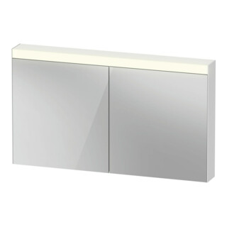 Duravit Uni Armoire miroir Good Version 131x76x14,8cm, 2 portes, LED