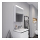 Duravit Uni Armoire miroir version lit, 61x14,8x76 cm, 1 porte, 9 W, LED