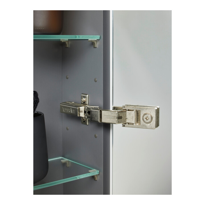 Duravit Uni Armoire miroir version lit, 61x14,8x76 cm, 1 porte, 9 W, LED