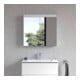 Duravit Uni Armoire miroir version lit 81x14,8x76 cm, 13 W, 2 portes, LED-2